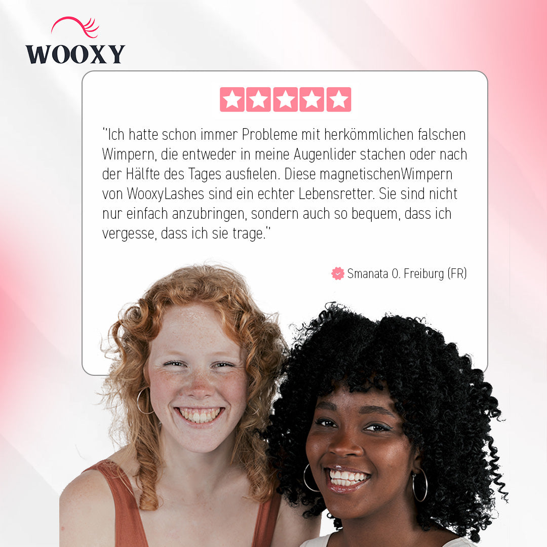 Wooshies™ | Magnetische Falsche Wimpern mit Applikator